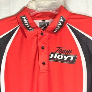 Team Hoyt Archery Red Performance Polo Shirt size XL